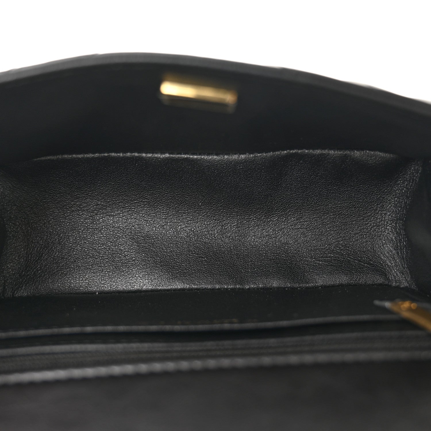 Chanel Aged Calfskin Chevron Quilted 2.55 Reissue Mini Flap Black 5 of 11