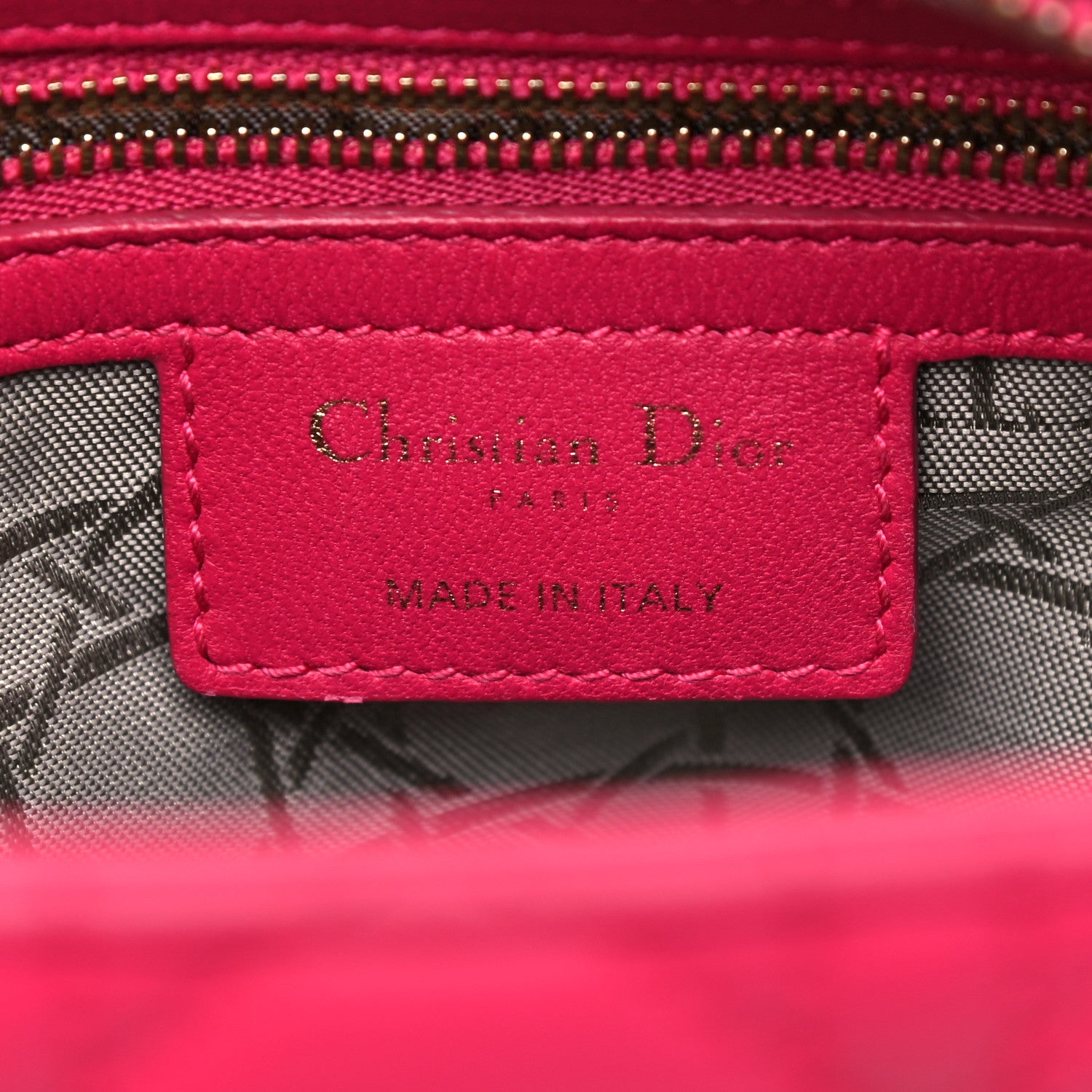 Christian Dior Lambskin Cannage Medium Lady Dior Pink 6 of 13