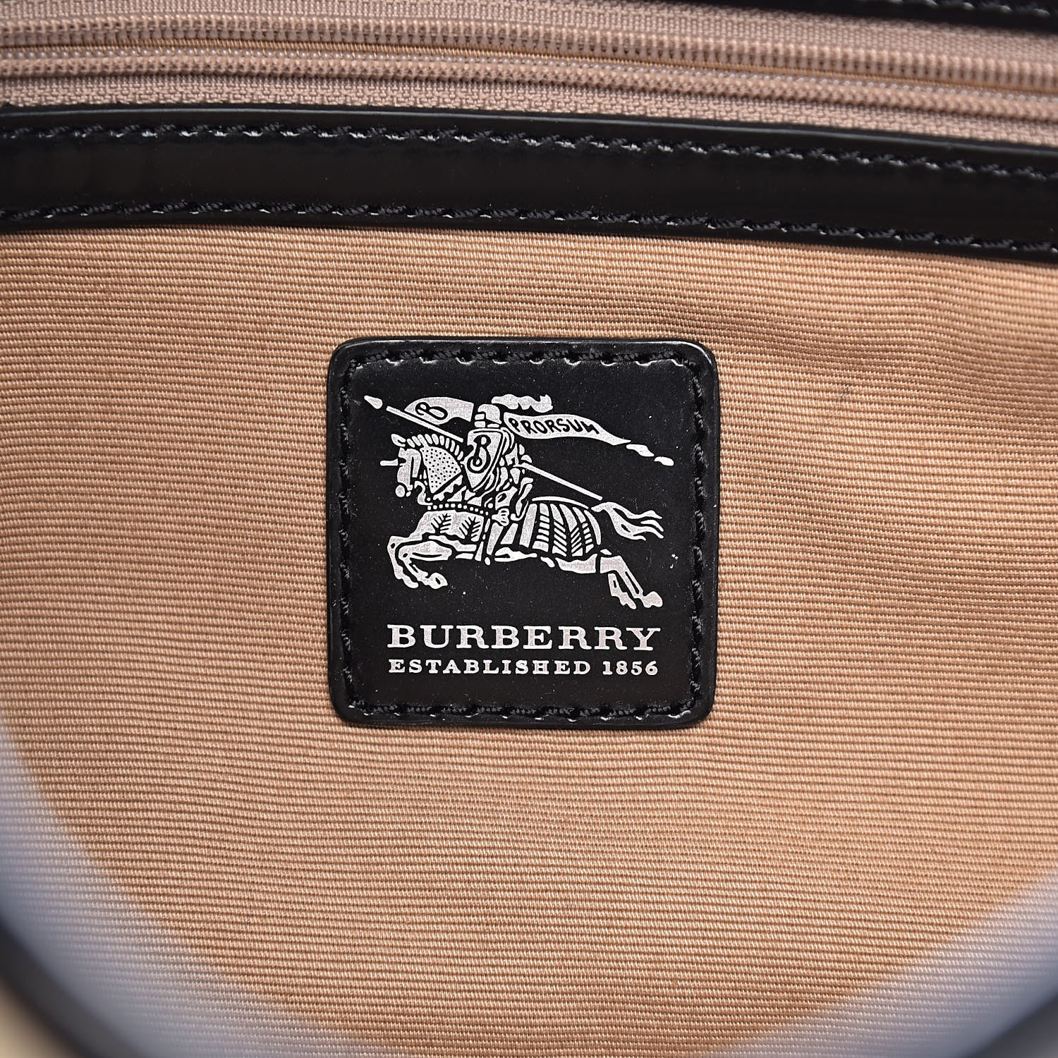 Burberry Nova Check Shoulder Bag Black 6 of 10