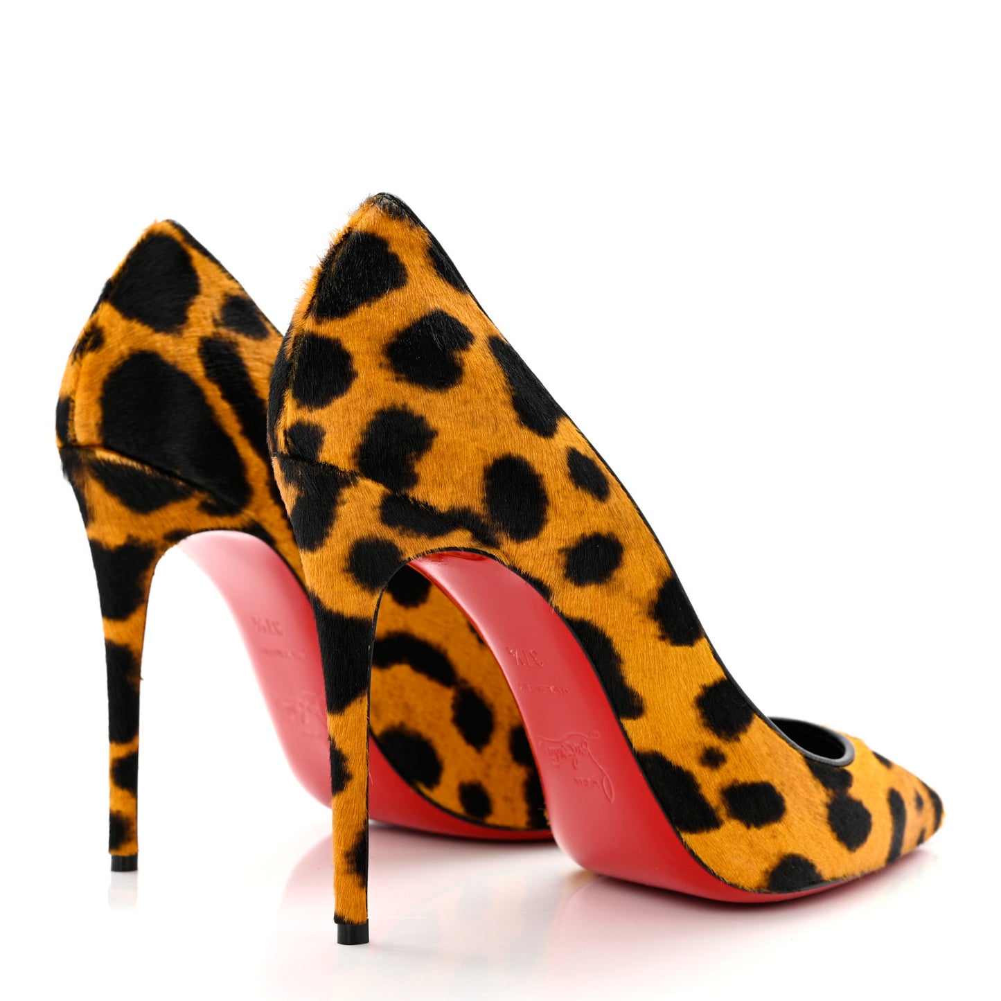 Calf Hair Leopard Kate 100 Pumps 37.5 Spicy