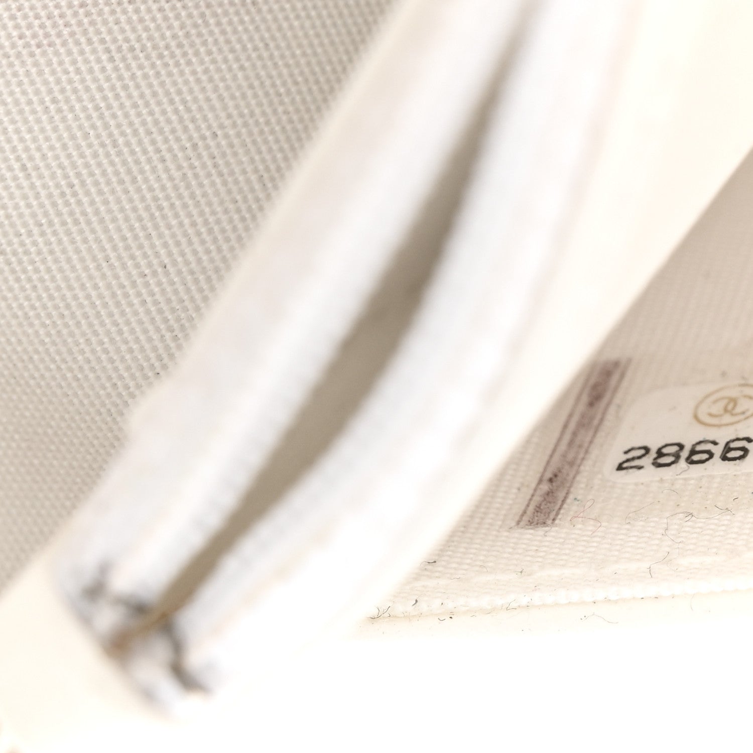 Chanel Caviar Quilted Boy Wallet On Chain WOC White 8 of 14
