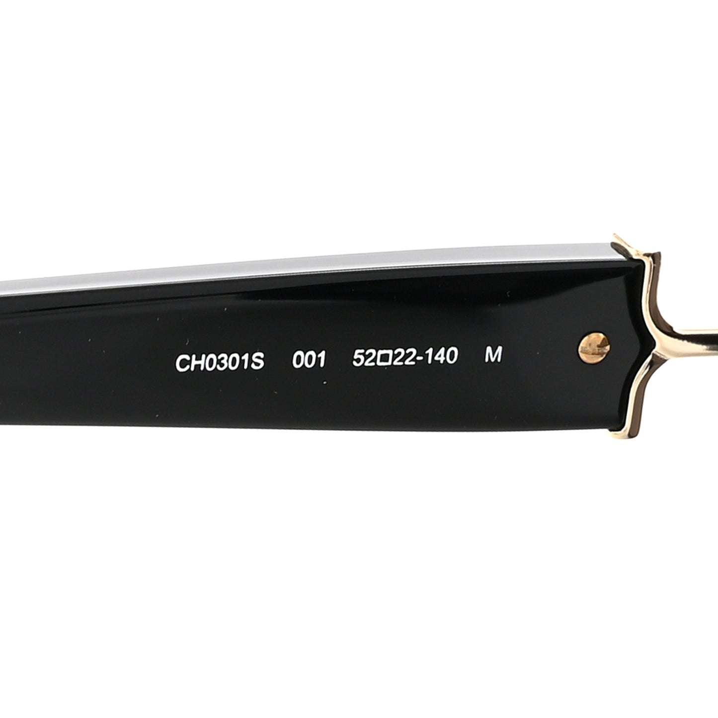 Oversized Round Sunglasses CH0301S Black