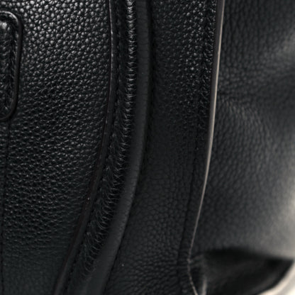 Celine Drummed Calfskin Mini Luggage Black 15 of 15