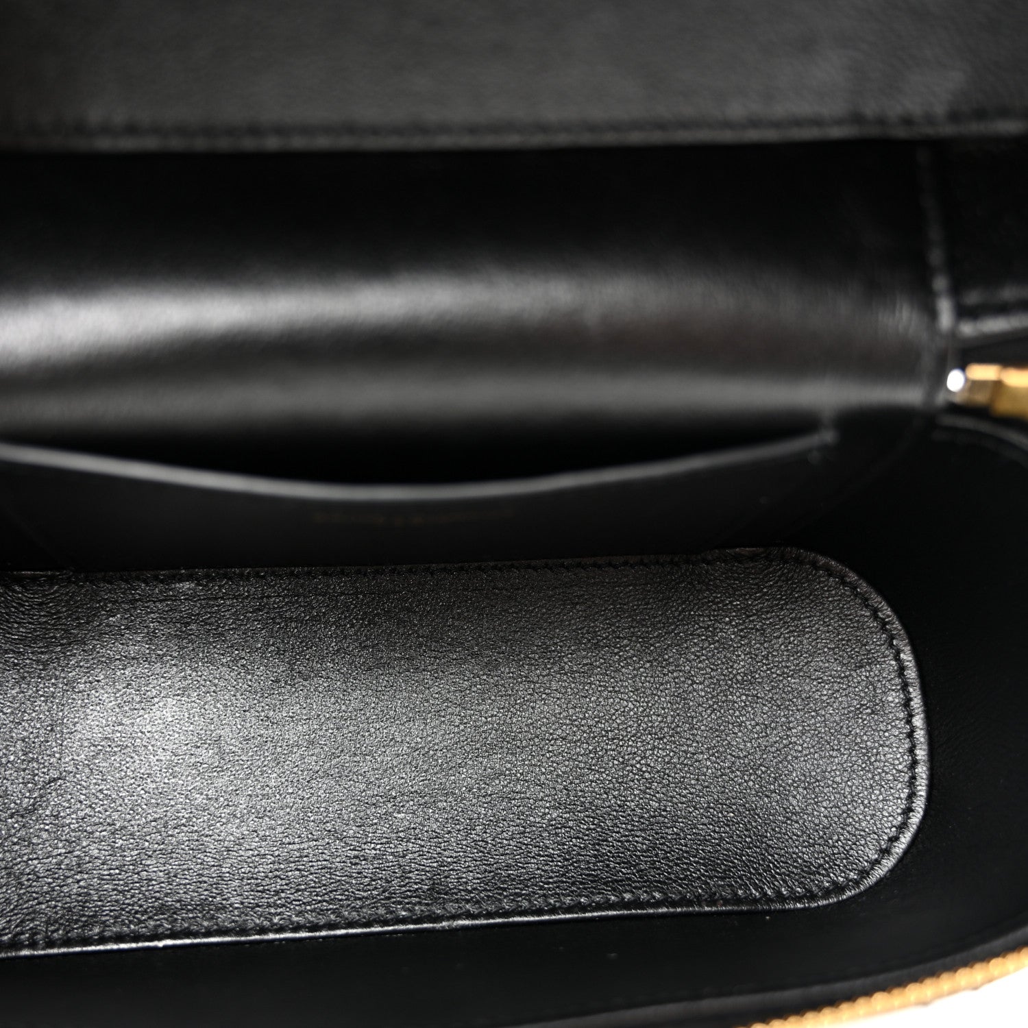Saint Laurent Lambskin Quilted Mini Gaby Vanity Case Black 5 of 9
