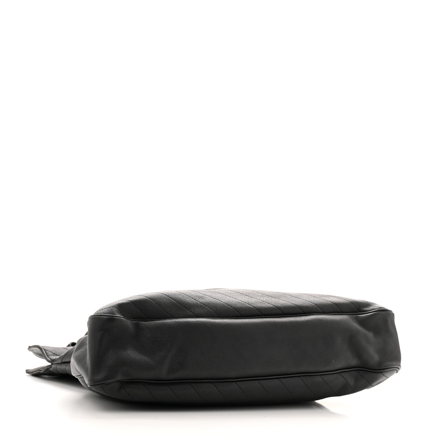 Gucci Sakai Be Green Calfskin Diagonal Stitched Medium Blondie Tote  Black 4 of 12