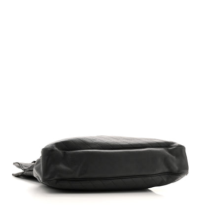 Gucci Sakai Be Green Calfskin Diagonal Stitched Medium Blondie Tote  Black 4 of 12