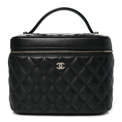 Chanel Caviar Quilted Large Vanity Pouch Black 1 of 11