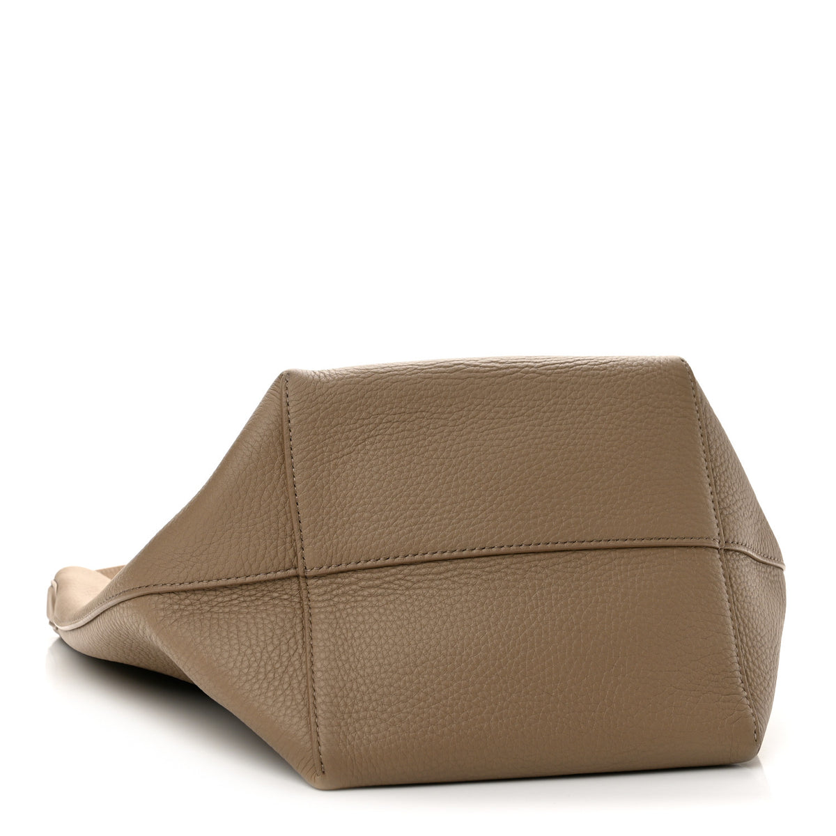 The Row Polished Saddle Calfskin Medium N/S Park Tote Acajou 4 of 9