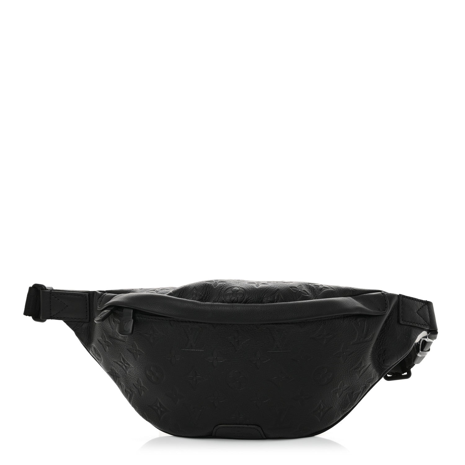 Louis Vuitton Calfskin Monogram Shadow Discovery Bumbag Black 1 of 9