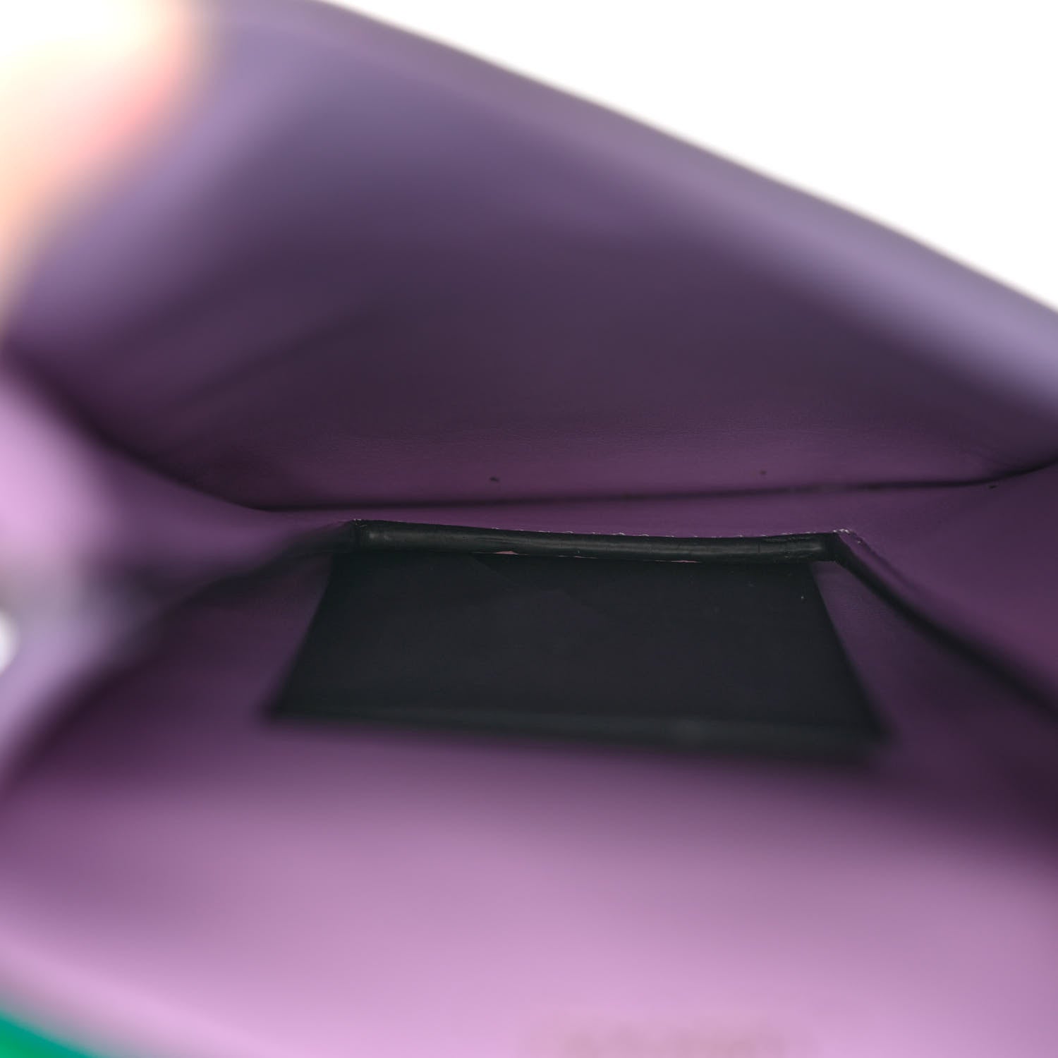 Versace Calfskin La Medusa Chain Crossbody Phone Pouch Turquoise 5 of 9