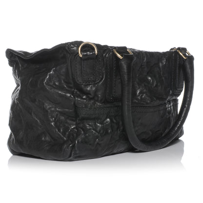 Givenchy Textured Sheepskin Medium Pandora Pepe Messenger Black 4 of 9