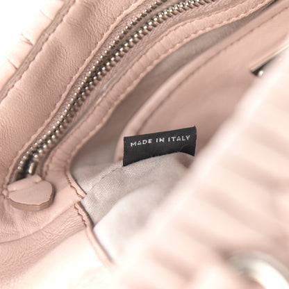 Miu Miu Nappa Matelasse Crystal Top Handle Tote Cammeo 7 of 13