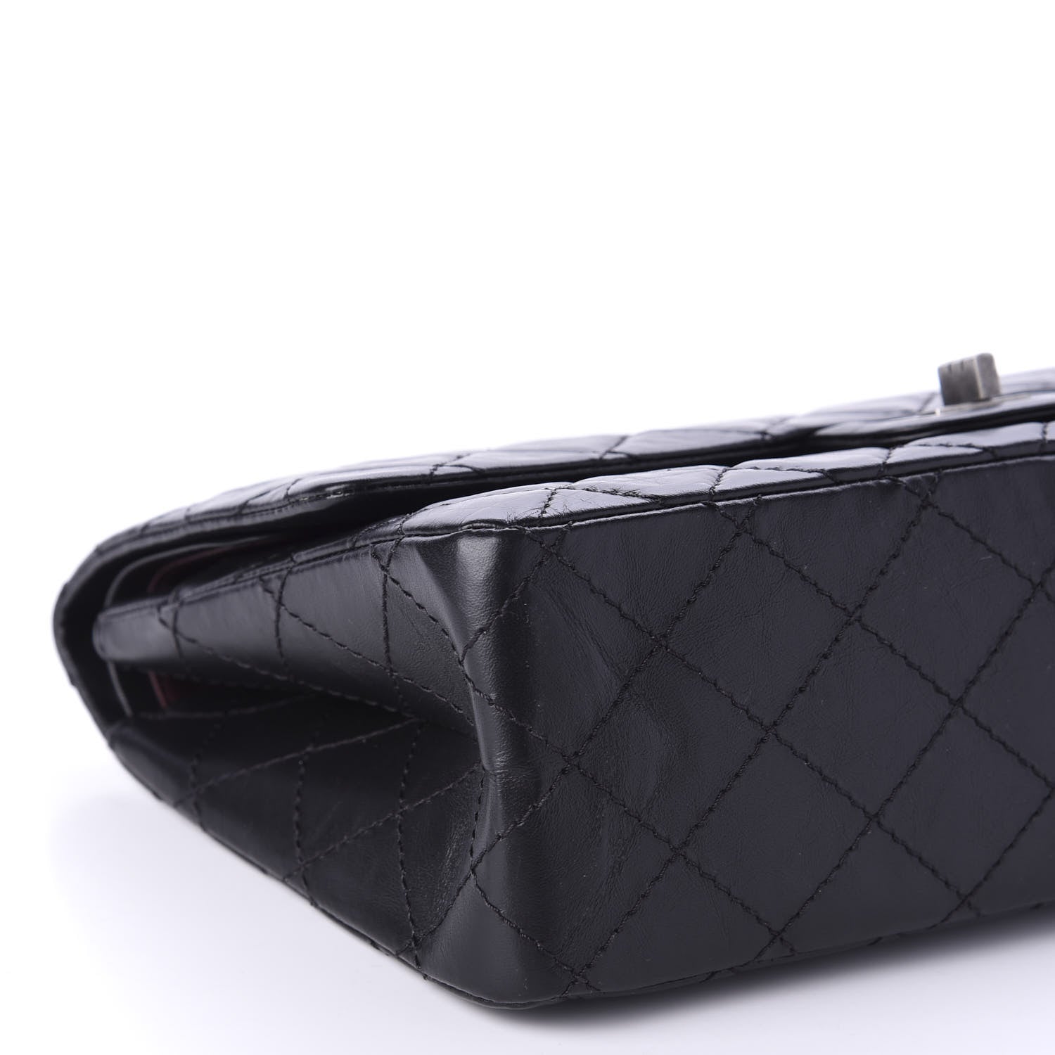 Chanel Aged Calfskin Quilted 2.55 Reissue 226 Flap Black 6 of 10