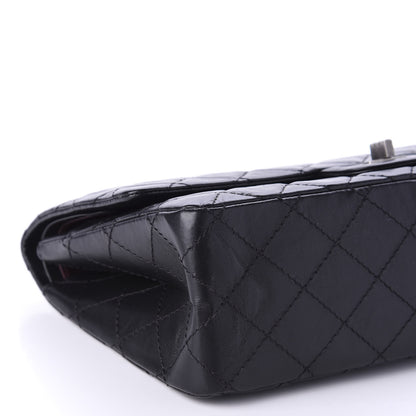 Chanel Aged Calfskin Quilted 2.55 Reissue 226 Flap Black 6 of 10