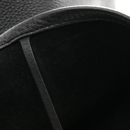 The Row Grained Calfskin Medium N/S Park Black 7 of 10