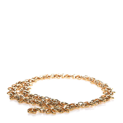 Chanel Floral Chain Belt Gold 1 of 4