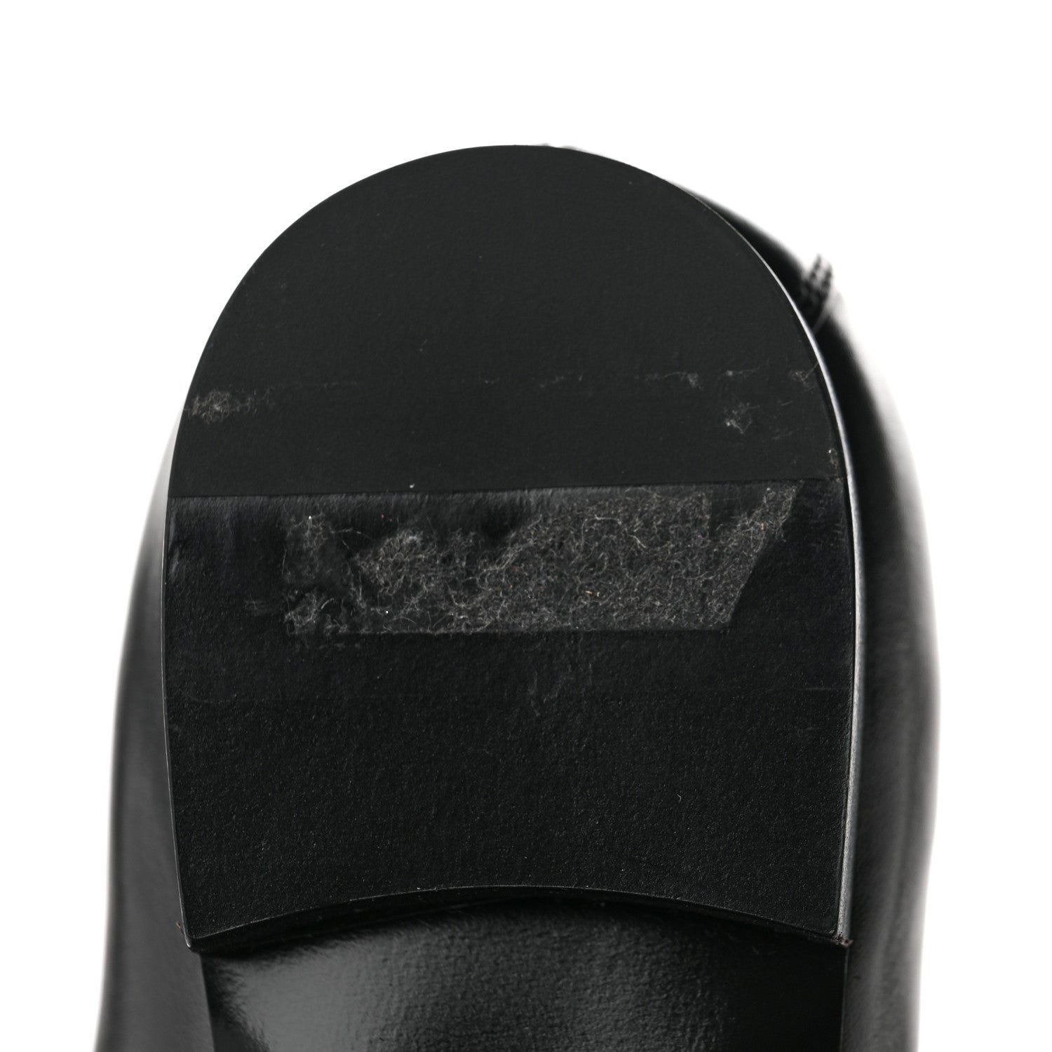 Louis Vuitton Calfskin Upper Case Flat Loafer 38 Black 8 of 9