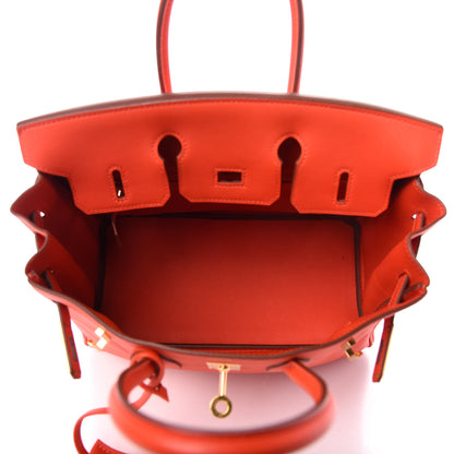 Hermes Swift Birkin 25 Capucine 5 of 12