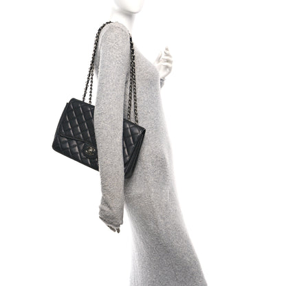 Chanel Caviar Quilted Jumbo Single Flap Black 2 of 10