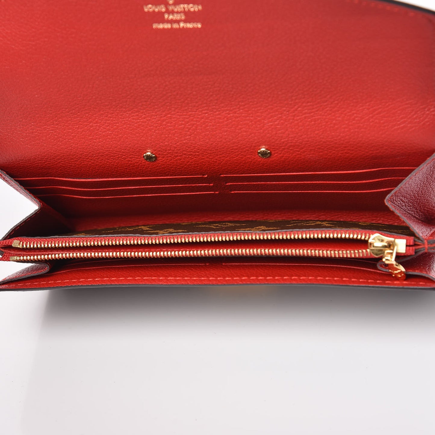 Monogram Pallas Wallet Cherry