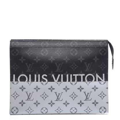 Louis Vuitton Monogram Eclipse Split Pochette Voyage MM 1 of 10