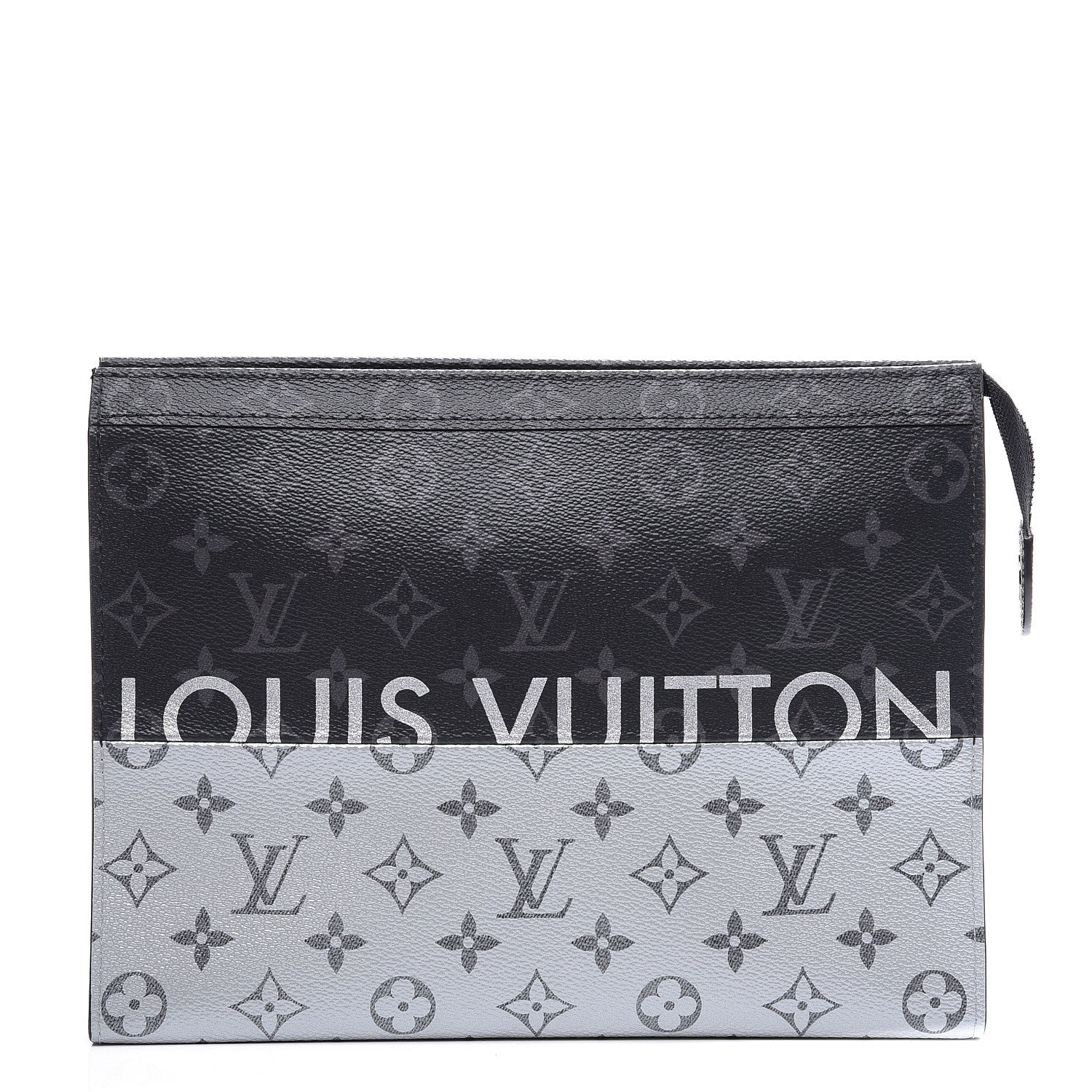 Louis Vuitton Monogram Eclipse Split Pochette Voyage MM 1 of 10