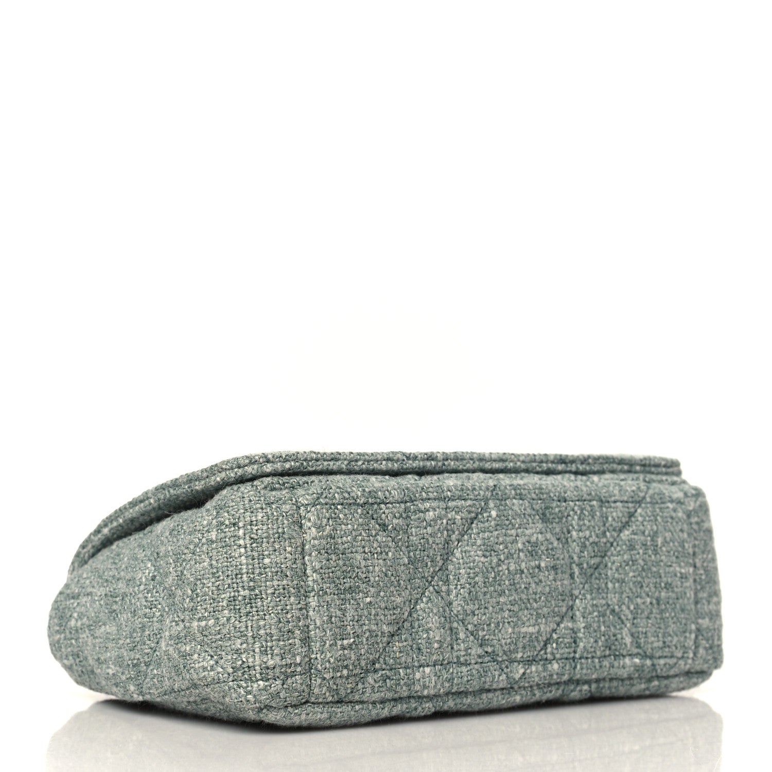 Christian Dior Tweed Macrocannage Small Caro Bag Light Green 4 of 9