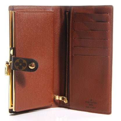 Louis Vuitton Monogram Continental French Purse Wallet 6 of 9