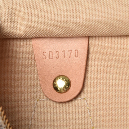 Louis Vuitton Damier Azur Speedy 30 7 of 16