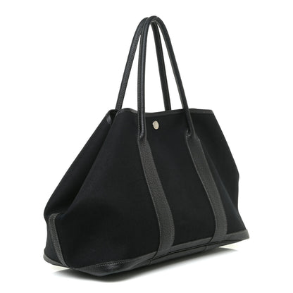 Hermes Toile Negonda Garden Party Tote 36 MM Black 3 of 20