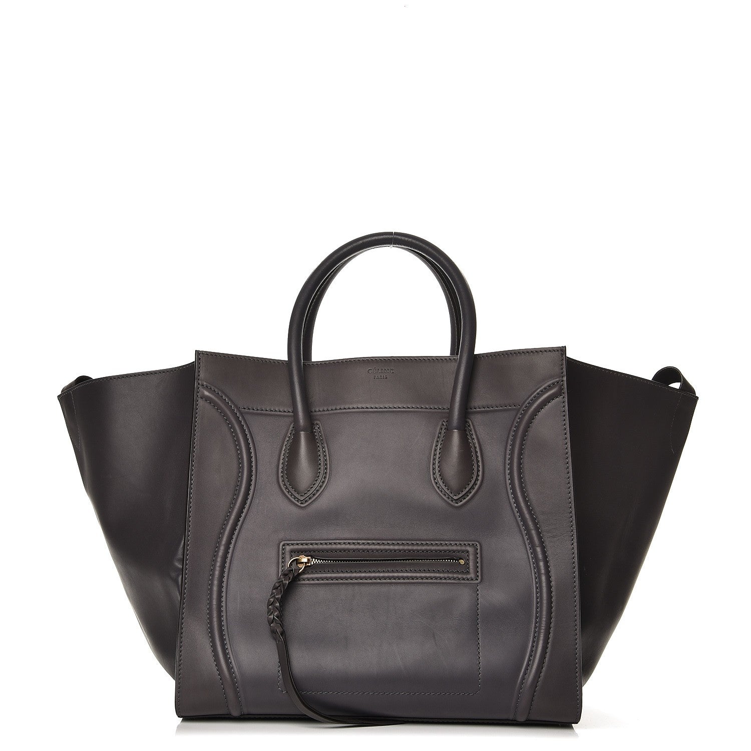 Celine Natural Calfskin Large Phantom Luggage Grey 1 of 10