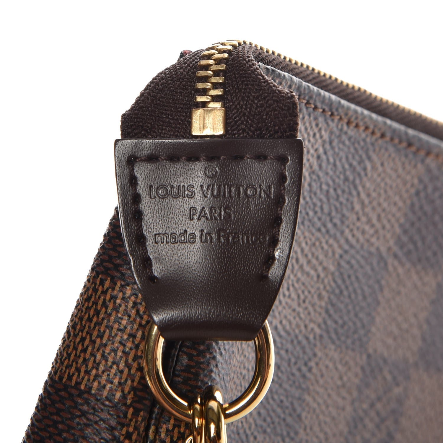 Louis Vuitton Damier Ebene Mini Pochette Accessories 6 of 9