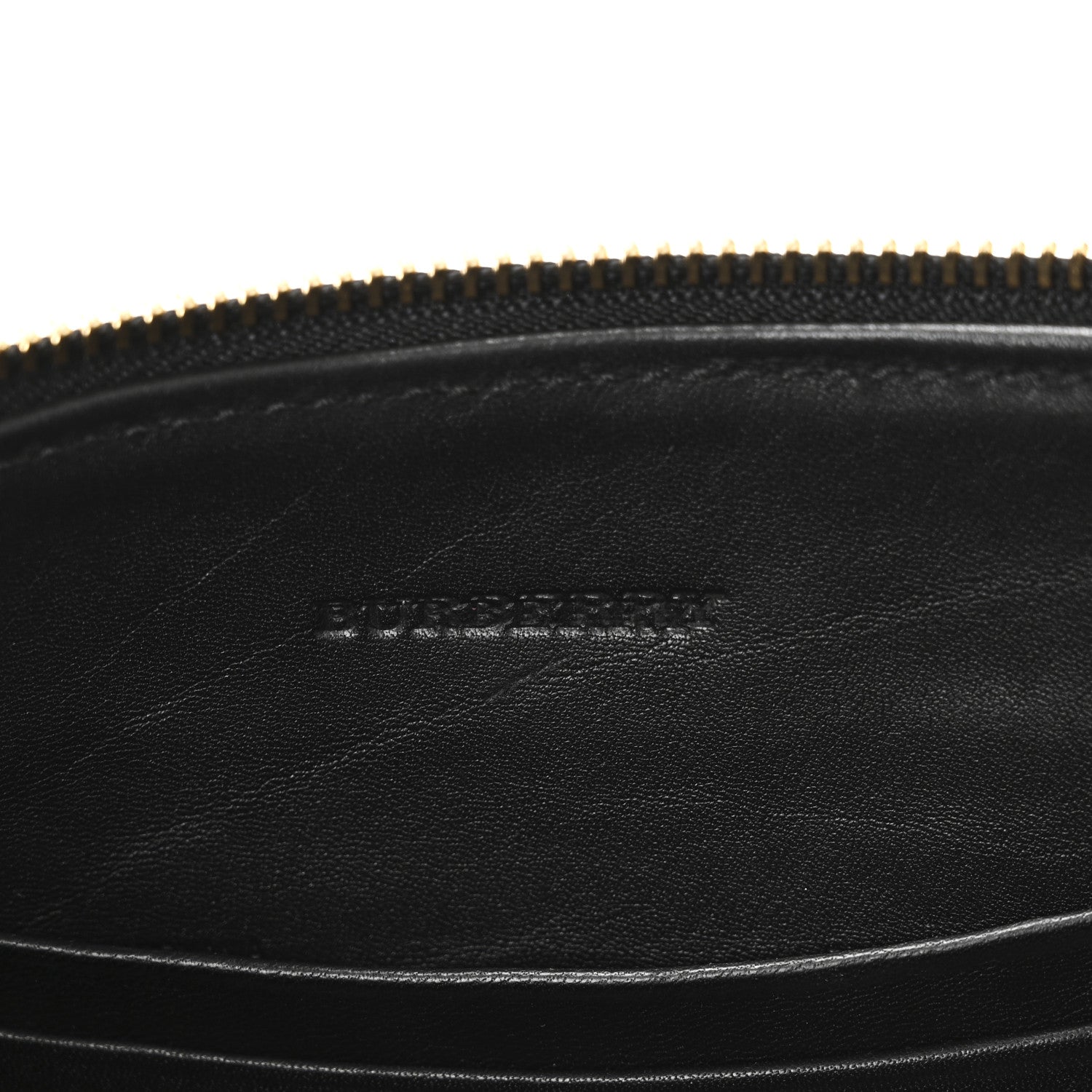 Burberry Horseferry Check Peyton Crossbody Clutch Bag Black 6 of 12