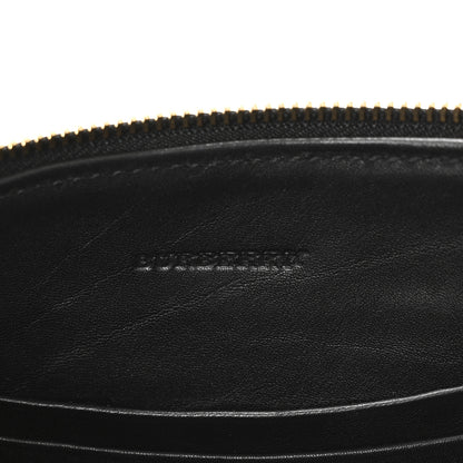 Burberry Horseferry Check Peyton Crossbody Clutch Bag Black 6 of 12