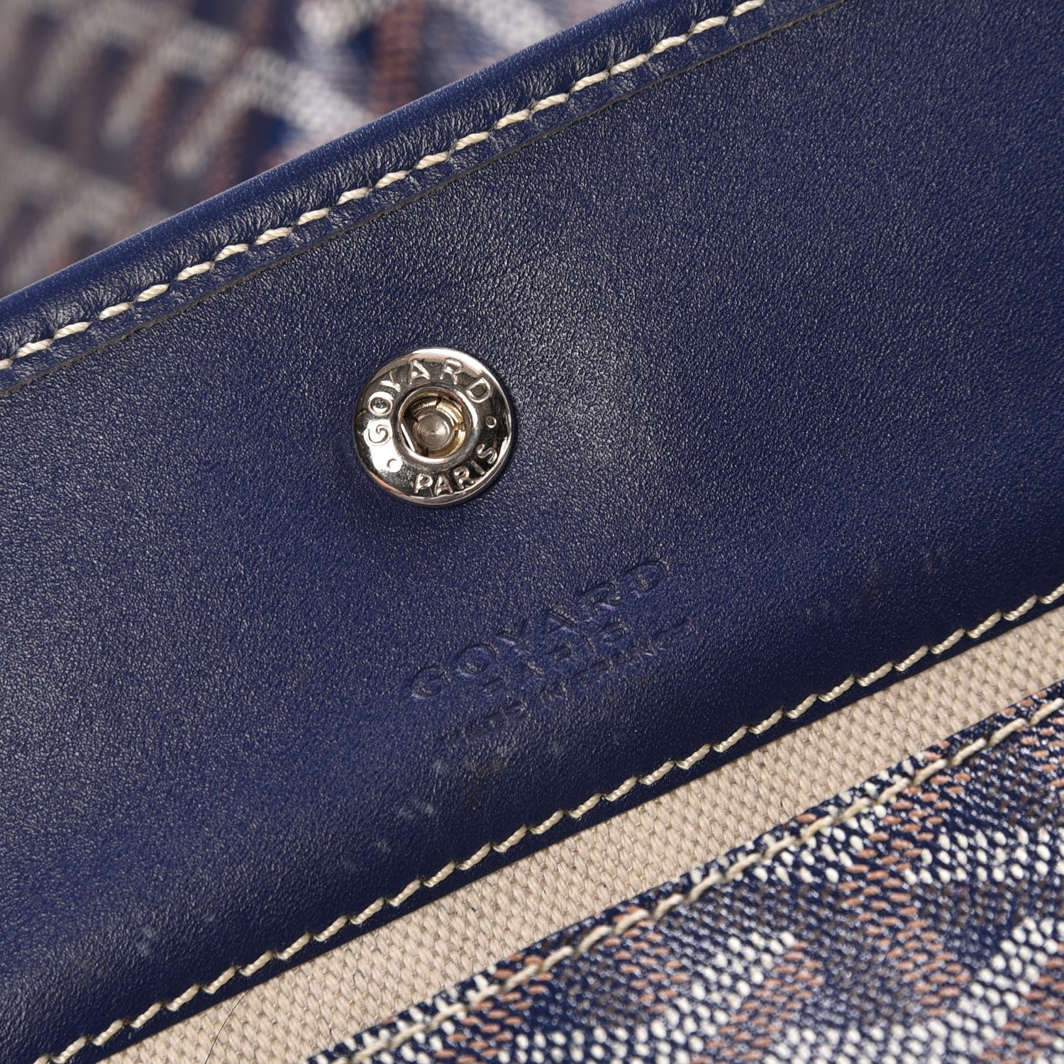 Goyard Goyardine Saint Louis GM Navy 6 of 10