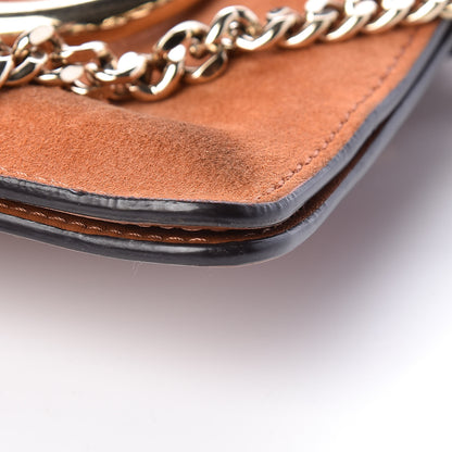 Chloe Python Suede Mini Faye Bracelet Bag Tannish Red 10 of 13