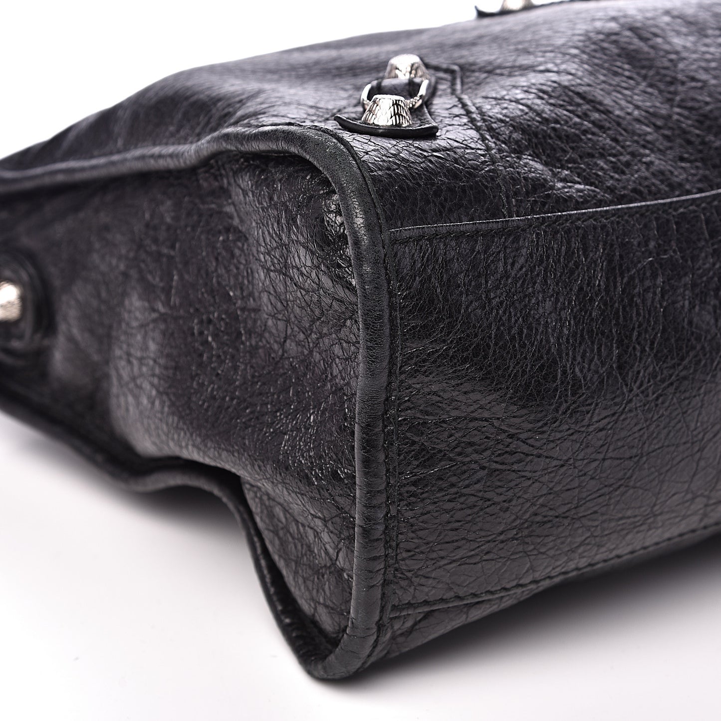 Agneau Giant 12 Silver Hardware City Black