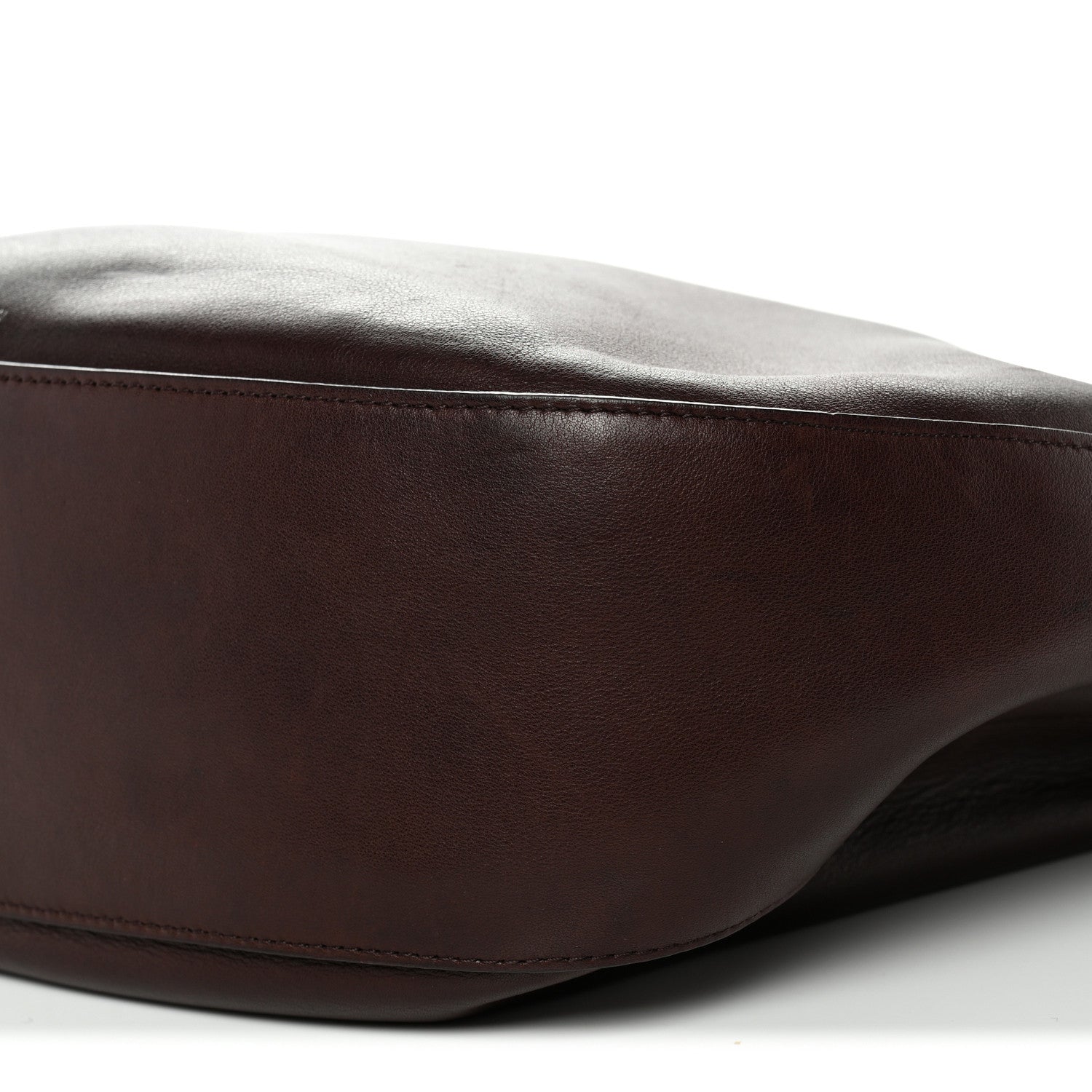 The Row Calfskin Allie Bag Burgundy 9 of 9