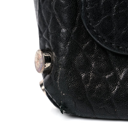 Jimmy Choo Grainy Calfskin Lockett Shoulder Bag Black 29 of 32