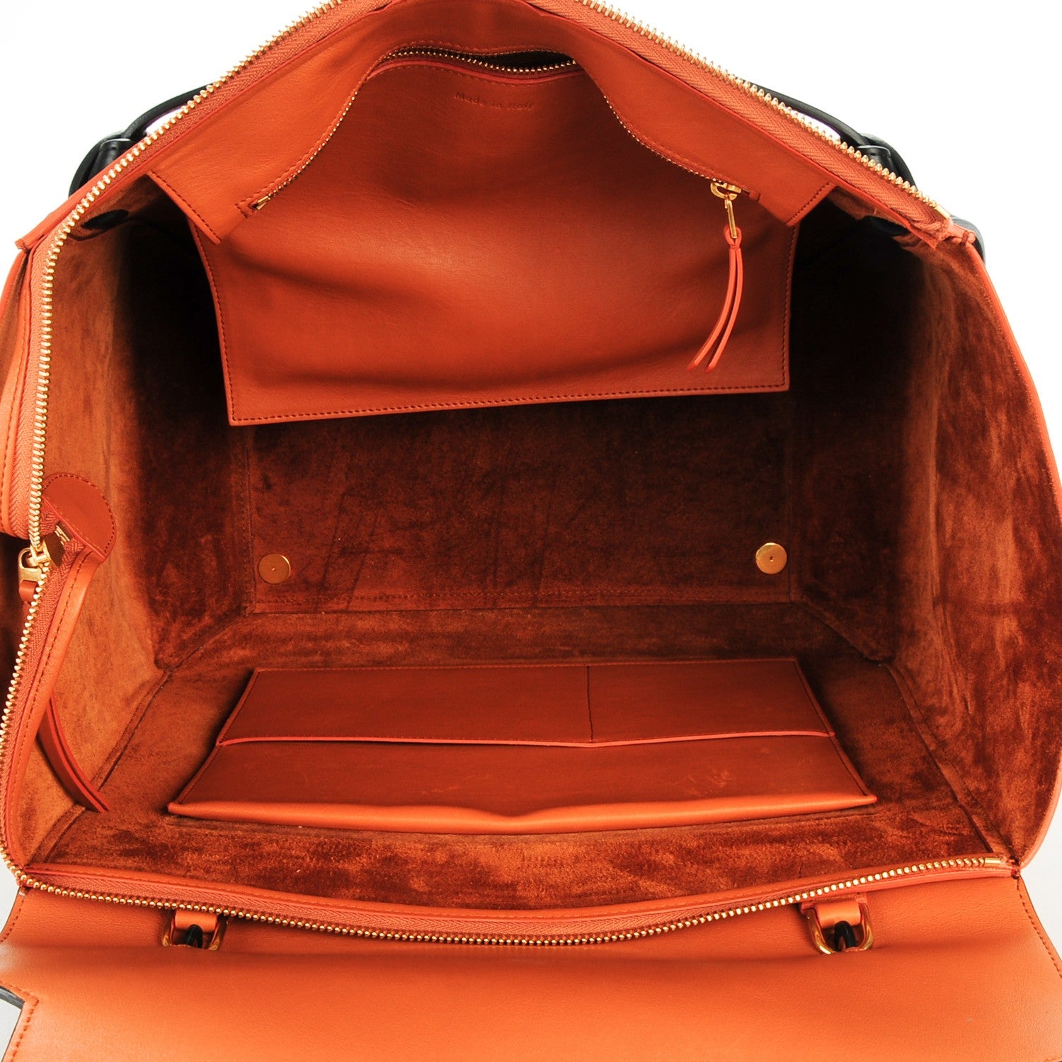 Celine Smooth Calfskin Large Bi-Color Belt Bag Light Copper 5 of 8