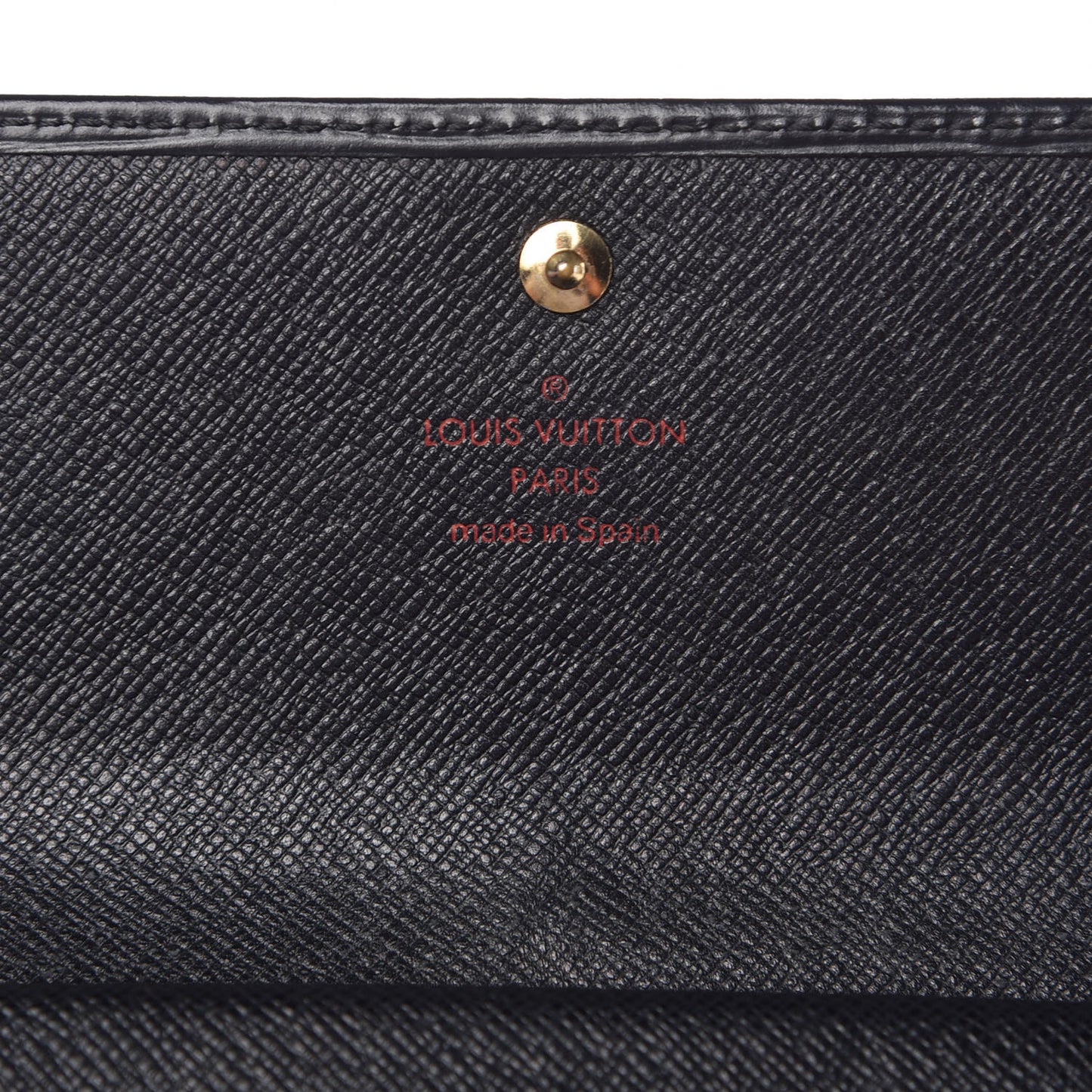 Epi Porte Tresor International Wallet Black