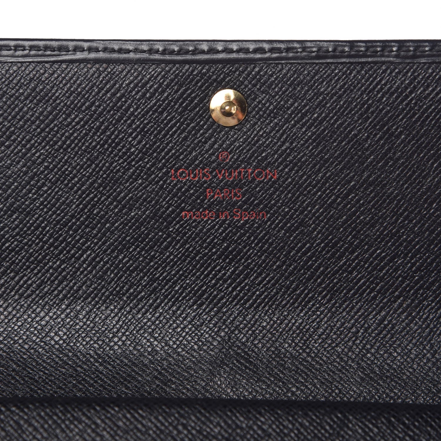 Louis Vuitton Epi Porte Tresor International Wallet Black 6 of 6