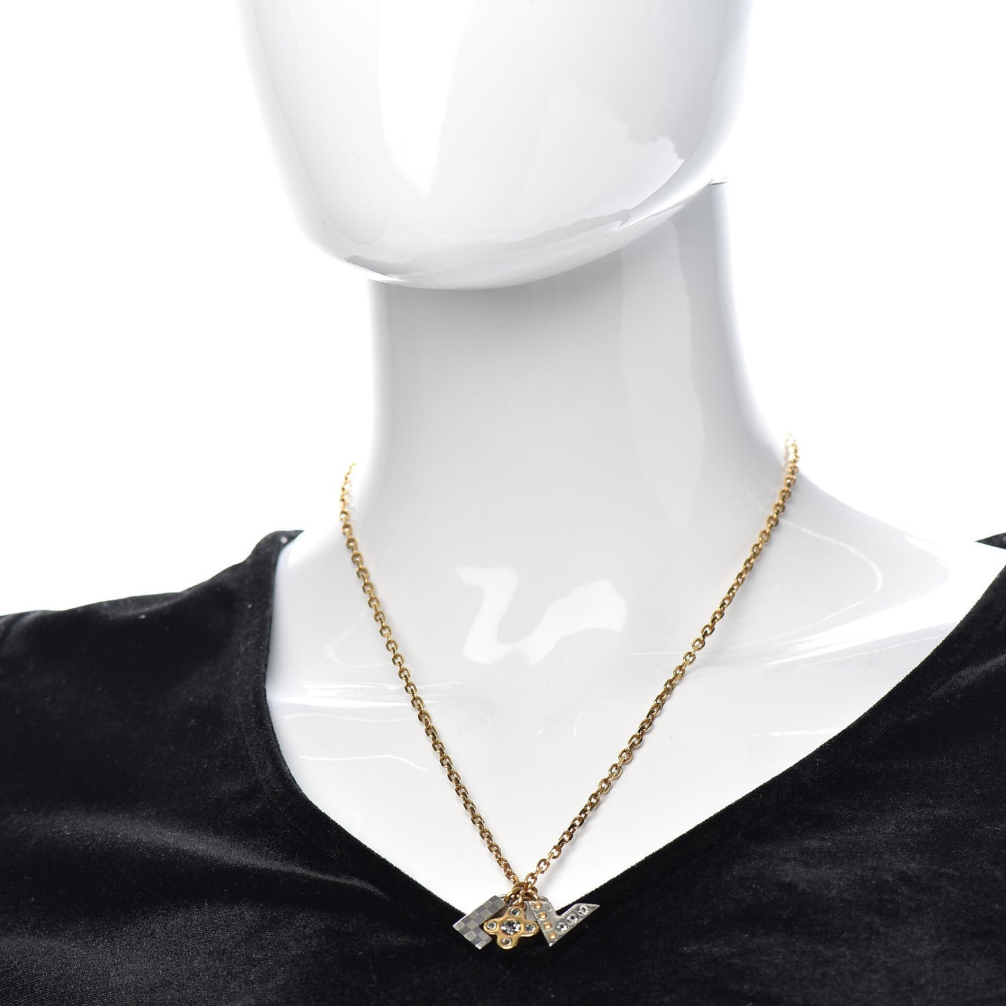 Love Letters Pendant Necklace Mutlicolor