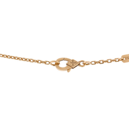 Van Cleef & Arpels 18K Yellow Gold Diamond Large Frivole Pendant Pave Necklace 5 of 6