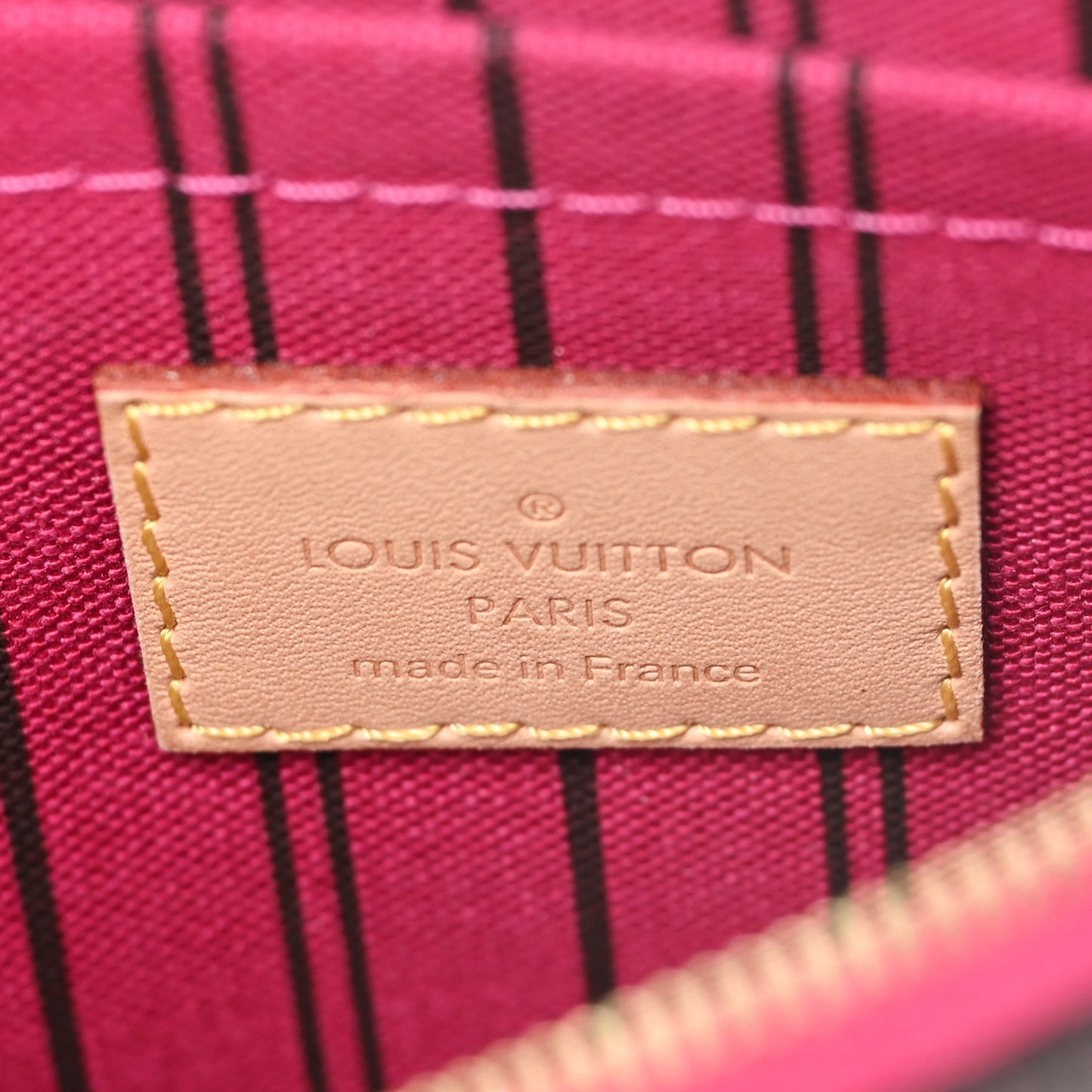 Monogram Neverfull PM Pochette Pivoine