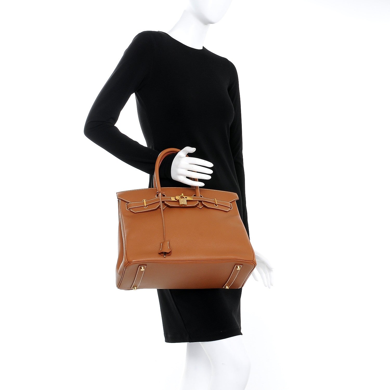 Hermes Courchevel Birkin 35 Gold 2 of 35