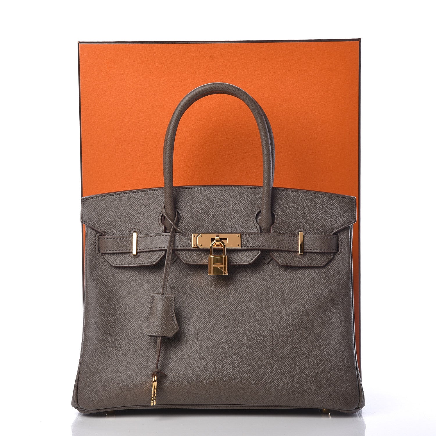 Hermes Epsom Birkin 30 Etain 11 of 11