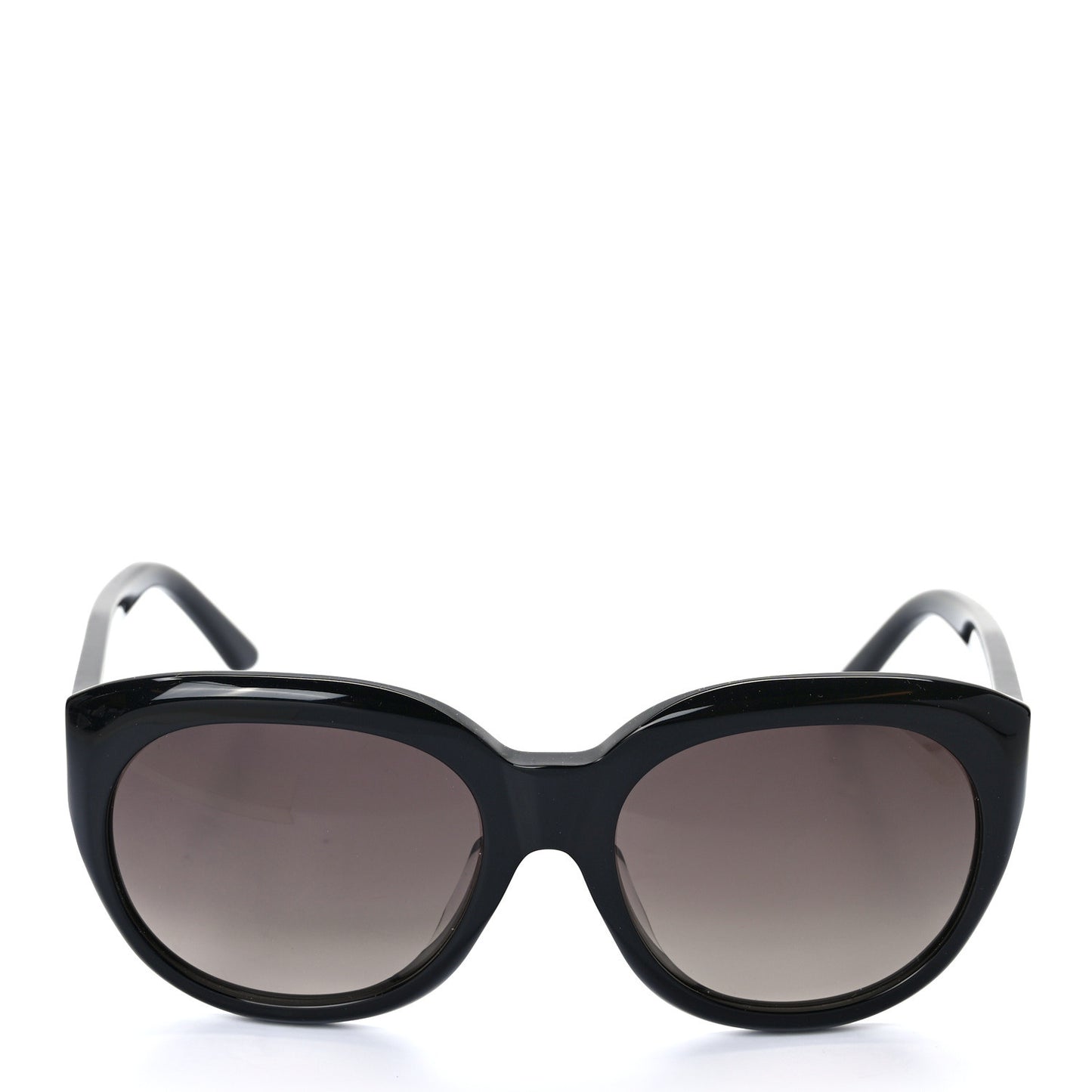 Acetate Round Sunglasses CL40071F Black