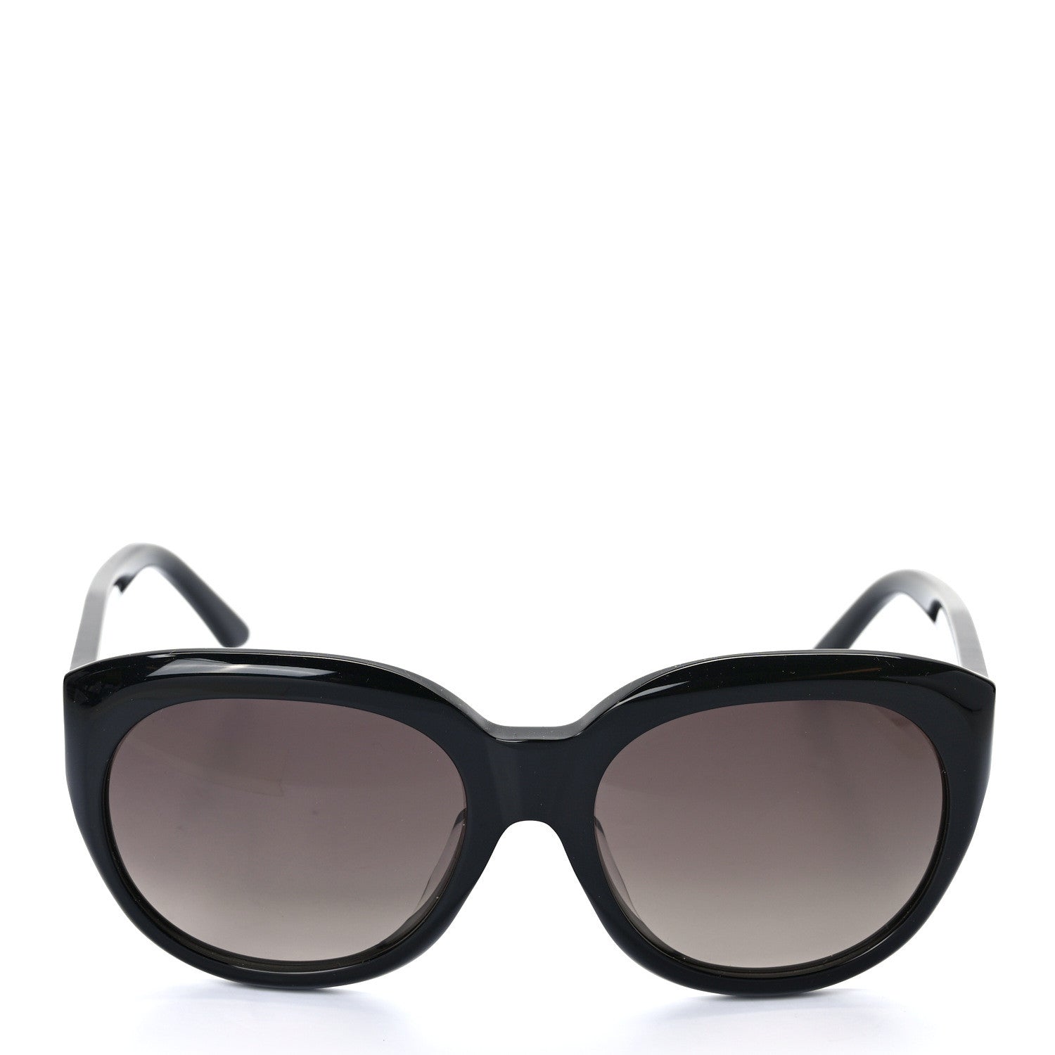Celine Acetate Round Sunglasses CL40071F Black 2 of 7