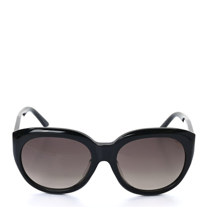 Celine Acetate Round Sunglasses CL40071F Black 2 of 7
